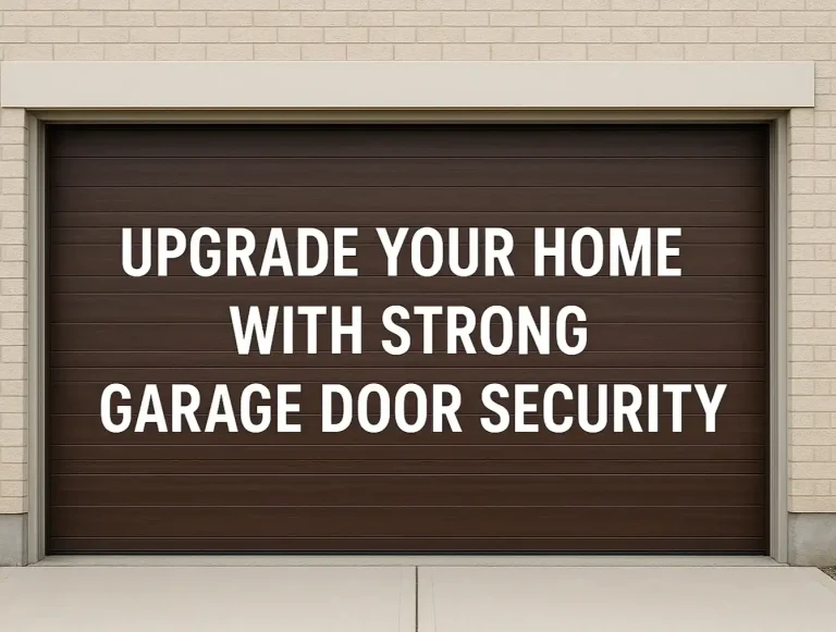 upgrade your home with strong garage door security photo