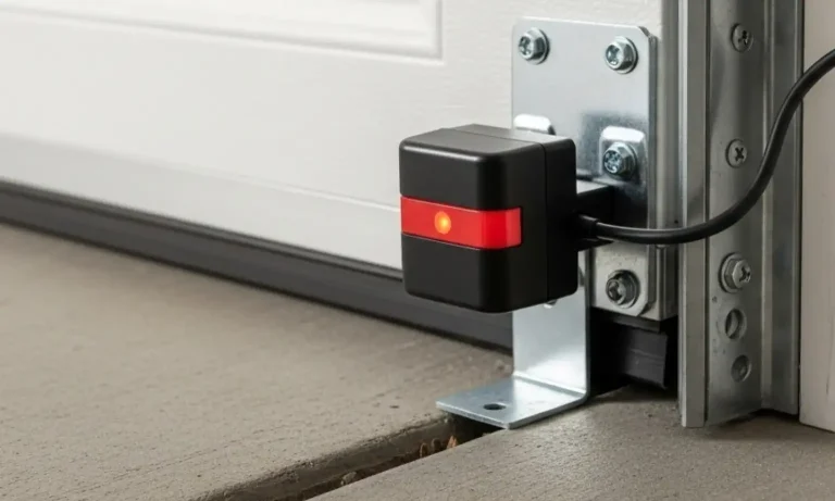 What Color Should Garage Door Sensors Be?