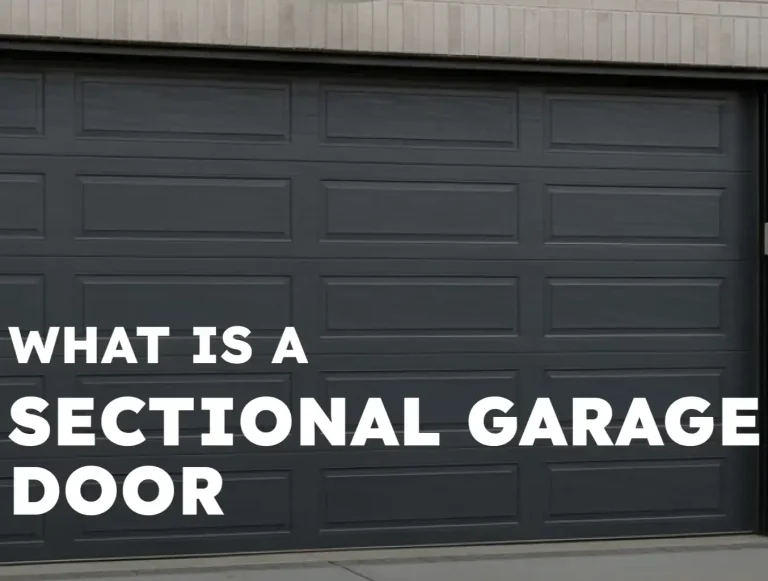 what is a sectional garage door benefits and design photo