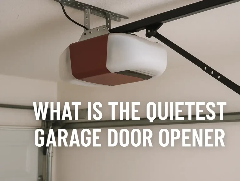 what is the quietest garage door opener top low noise models ranked photo