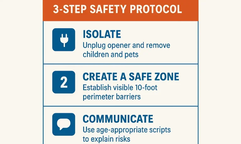 What to Do After a Garage Door Malfunction: 3 Key Steps