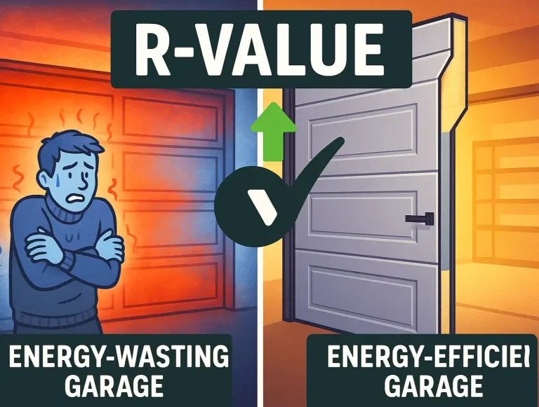 garage door r value comparison photo