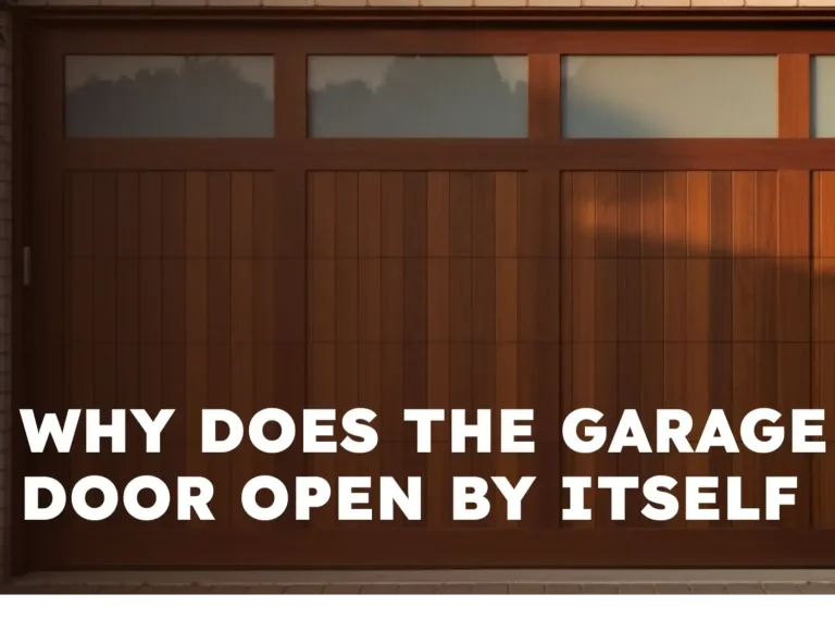 why does the garage door open by itself top reasons and how to fix them photo
