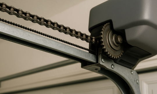 Why You Should Lubricate a Chain Garage Door Opener