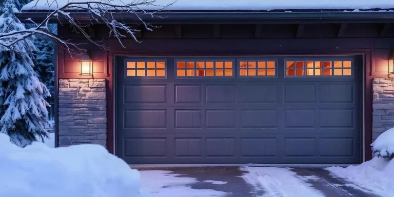 winter garage door maintenance tips photo