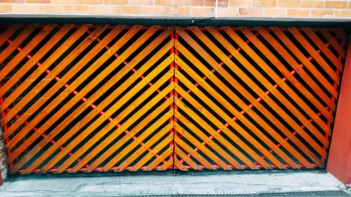 wood custom garage door